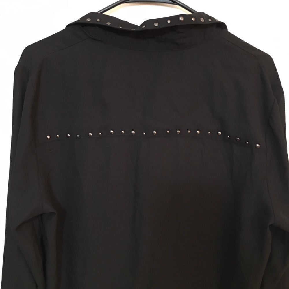 Wild Fable Sheer Metal Studded top - Picture 4 of 4